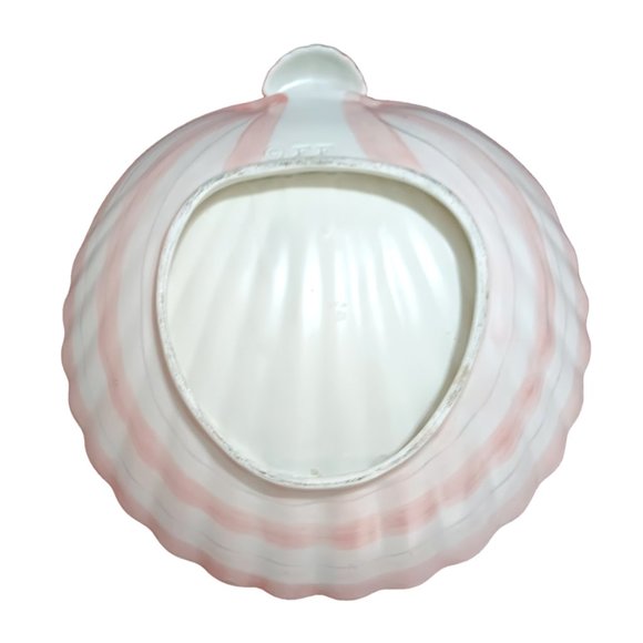 Fitz & Floyd Shell Chip & Dip Bowl scalloped bowl 11 inches - Picture 3 of 6